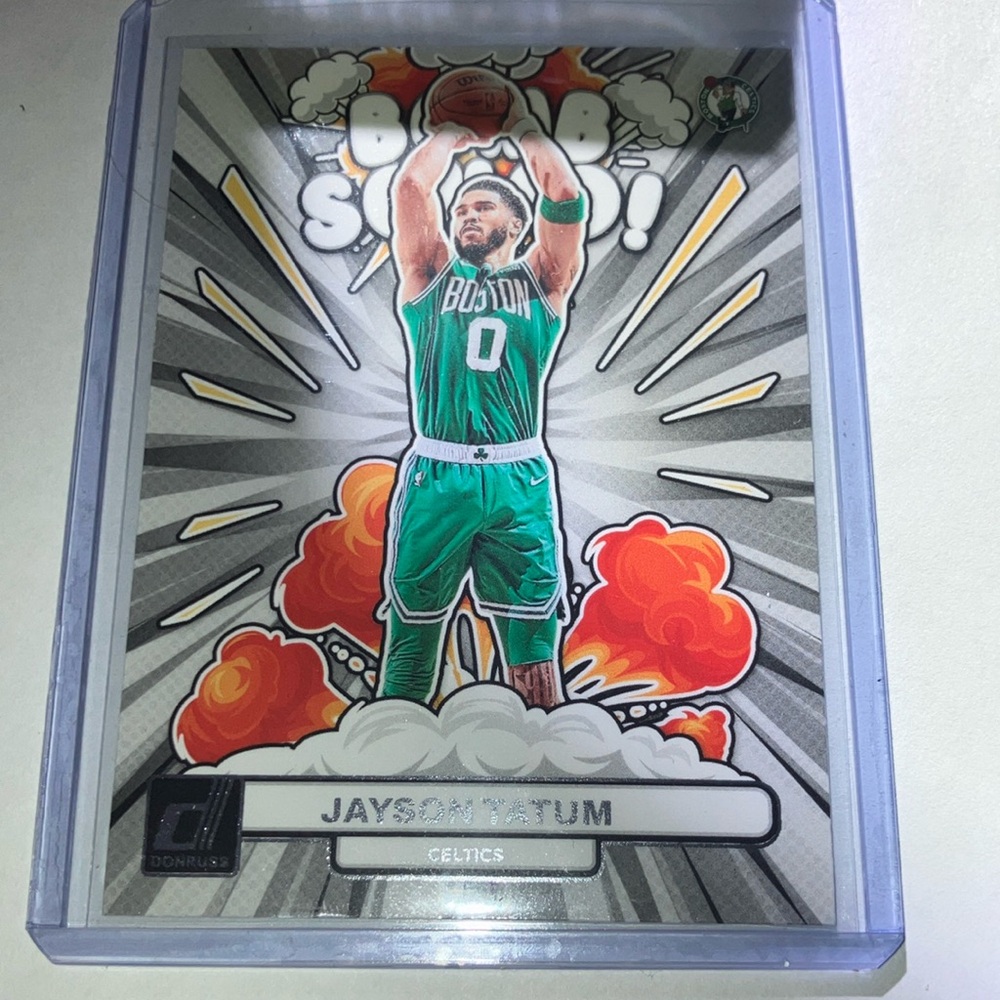 2023-24 Donruss Jayson Tatum Boston Celtics Bomb 💣 Squad Card NM+